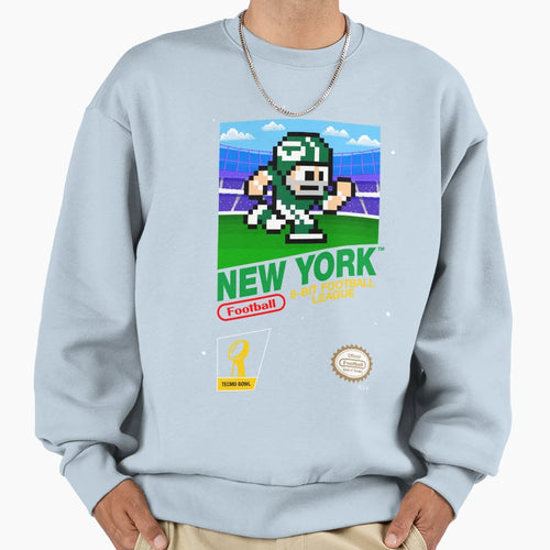 New York Jets 8 Bit Videogames Sweatshirt - Streetwear Style Unisex - T-Shirt, Sweatshirt, Hoodie
