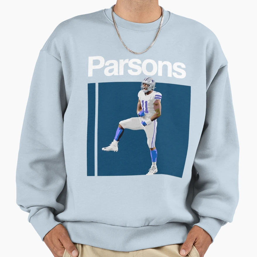 Sports Linebacker 11 American Sweatshirt - Minimalist Print Men Women - T-Shirt, Sweatshirt, Hoodie