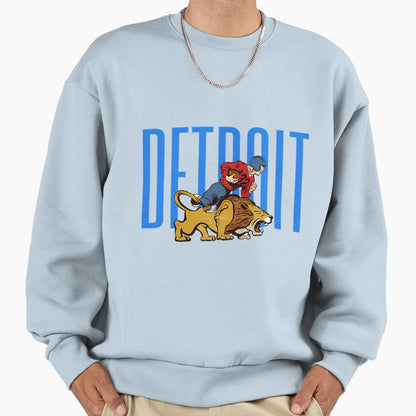 Detroit Lions Sweatshirt - Trendy Graphic Men Women - T-Shirt, Sweatshirt, Hoodie