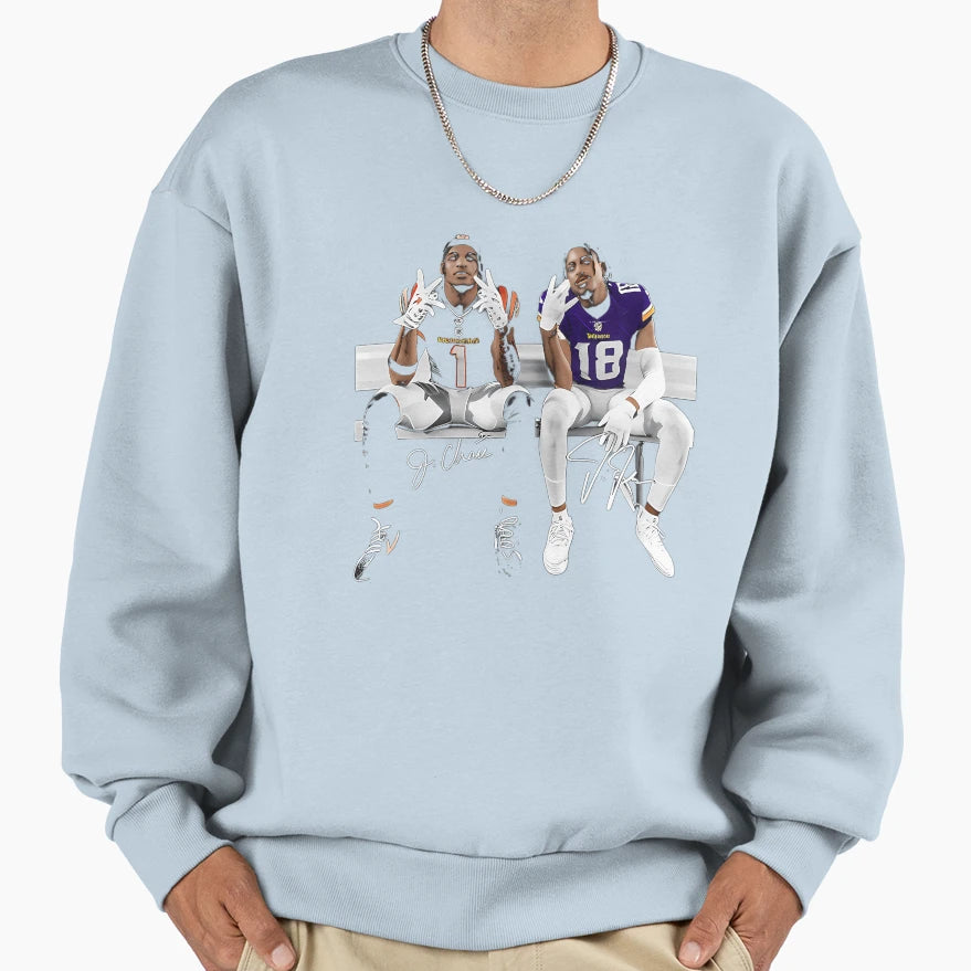 JJ Jamarr Chase Sweatshirt - Aesthetic Graphic Unisex - T-Shirt, Sweatshirt, Hoodie