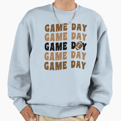 Football Game Day Sweatshirt - Unique Graphic Unisex - T-Shirt, Sweatshirt, Hoodie
