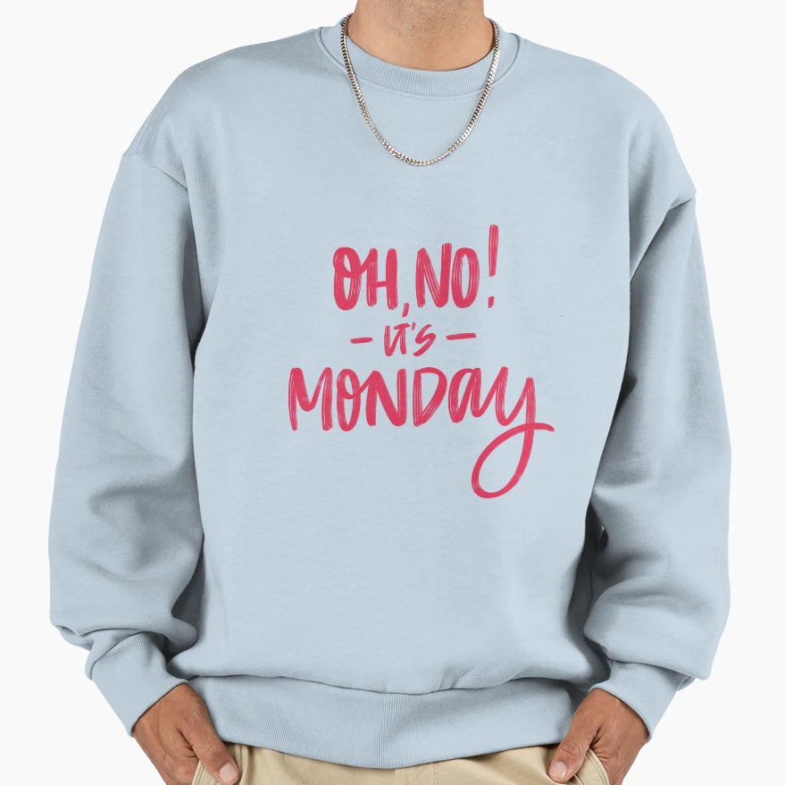 Monday Sweatshirt - Aesthetic Graphic for Adults - T-Shirt, Sweatshirt, Hoodie