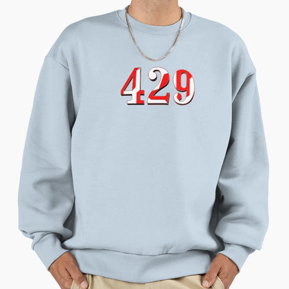 Number Four Hundred And Twenty Nine Sweatshirt - Streetwear Style Unisex - T-Shirt, Sweatshirt, Hoodie