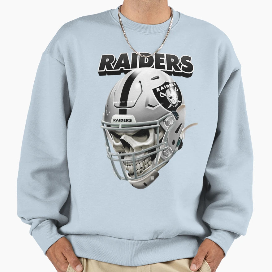 Raiders Helmet Stilldark 64 Sweatshirt - Streetwear Style for Adults - T-Shirt, Sweatshirt, Hoodie