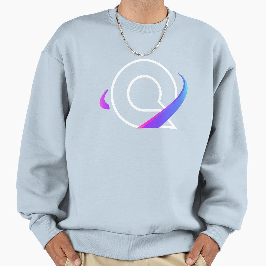 Letter Q Sweatshirt - Casual Everyday Wear Men Women - T-Shirt, Sweatshirt, Hoodie
