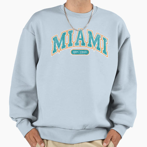 Miami Sweatshirt - Novelty Apparel Men Women - T-Shirt, Sweatshirt, Hoodie
