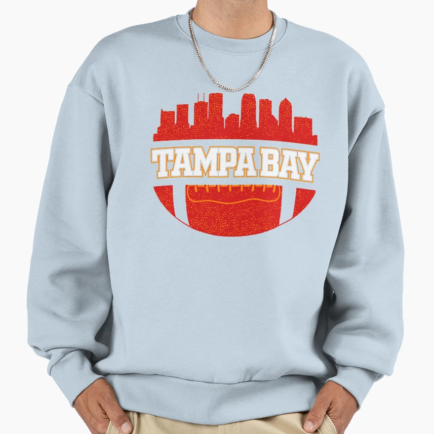 Bucs Football Fan Tampa Bay Sweatshirt - Streetwear Style for Adults - T-Shirt, Sweatshirt, Hoodie
