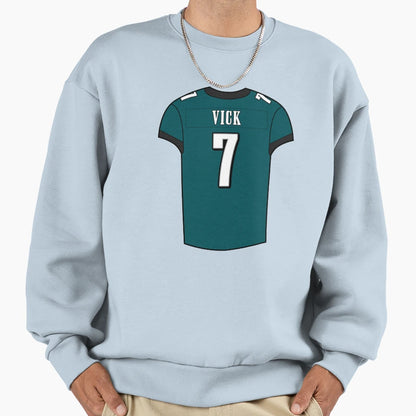 Michael Vick Home Jersey Sweatshirt - Streetwear Style Unisex - T-Shirt, Sweatshirt, Hoodie