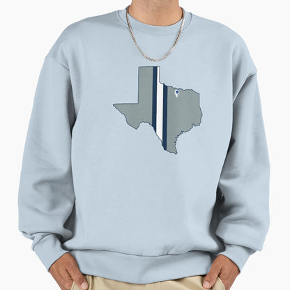 Dallas Football Sweatshirt - Graphic Print Men Women - T-Shirt, Sweatshirt, Hoodie