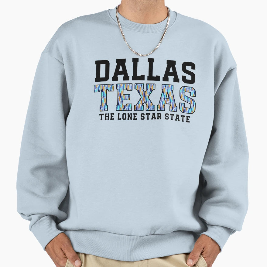 Dallas Texas Sweatshirt - Novelty Apparel Men Women - T-Shirt, Sweatshirt, Hoodie