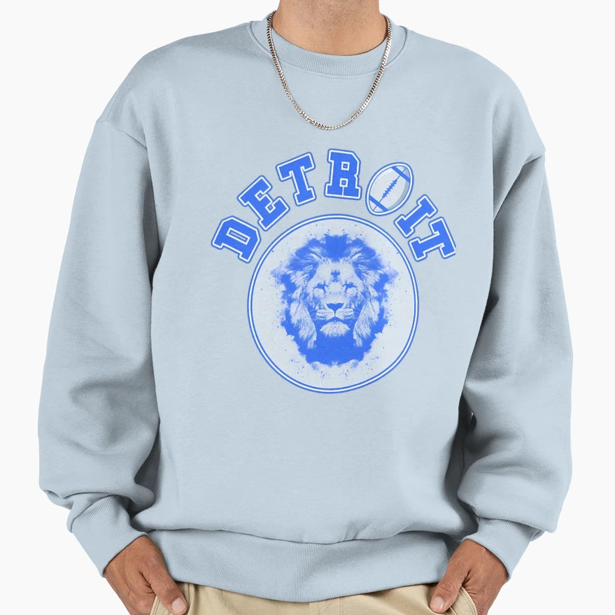 Football Detroit Lions Sweatshirt - Casual Everyday Wear Unisex - T-Shirt, Sweatshirt, Hoodie