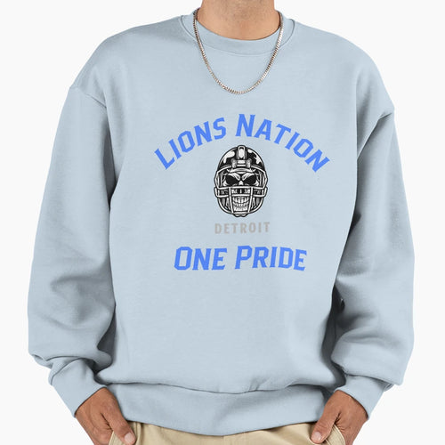 Lions Nation One Pride T-Shirt - Streetwear Style Men Women - T-Shirt, Sweatshirt, Hoodie