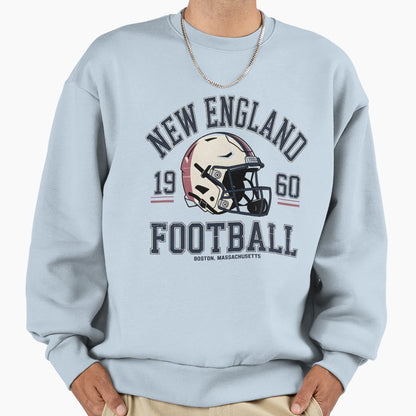 New England Football Pats New England T-Shirt - Custom Art Print Unisex - T-Shirt, Sweatshirt, Hoodie