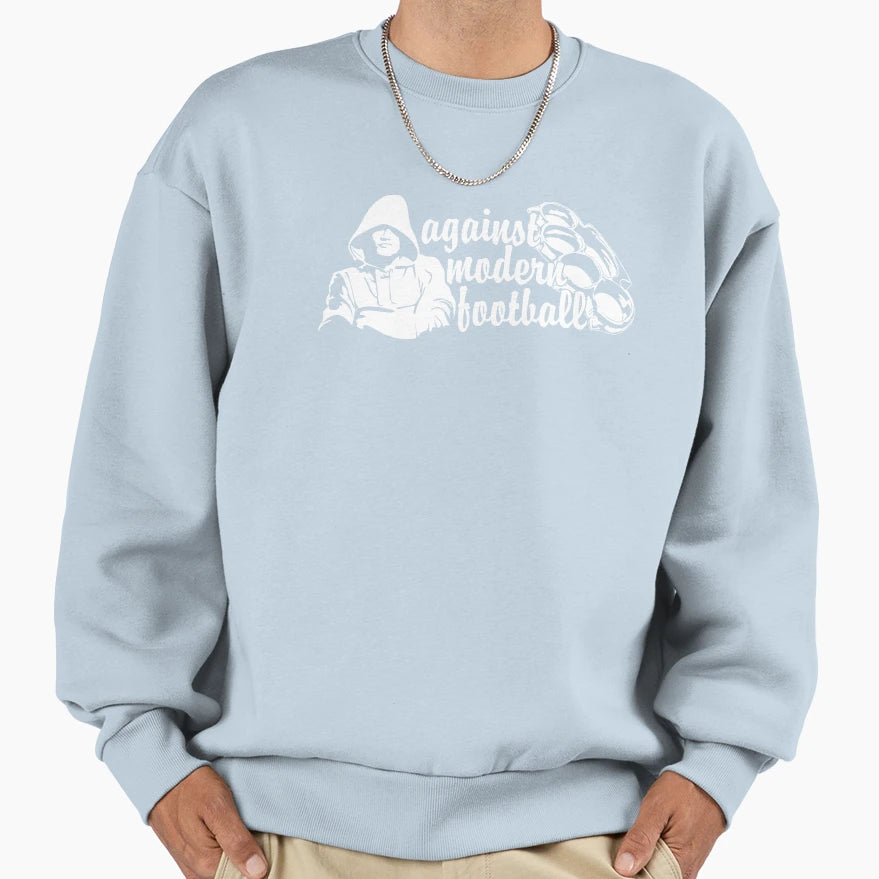 Against Modern Football Sweatshirt - Minimalist Print Men Women - T-Shirt, Sweatshirt, Hoodie