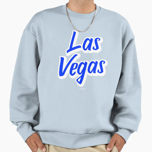 Las Vegas Lifestyle Royal Sweatshirt - Trendy Graphic Unisex - T-Shirt, Sweatshirt, Hoodie