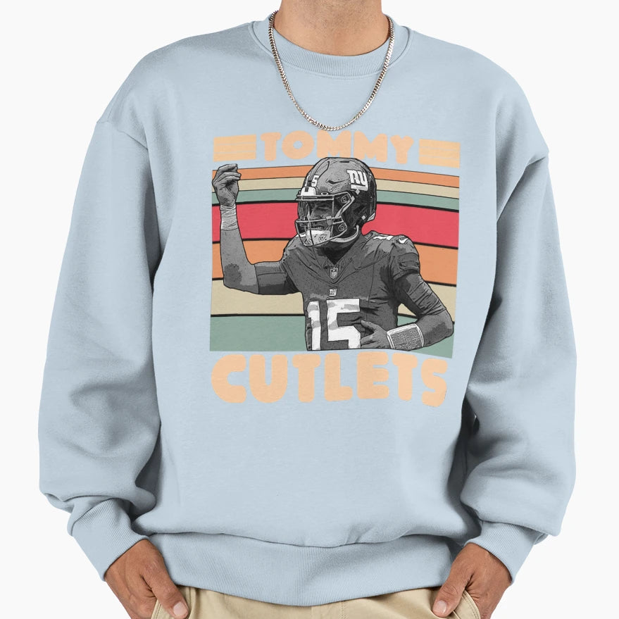 Hand Quarterback Italian Champion Sweatshirt - Graphic Print Men Women - T-Shirt, Sweatshirt, Hoodie