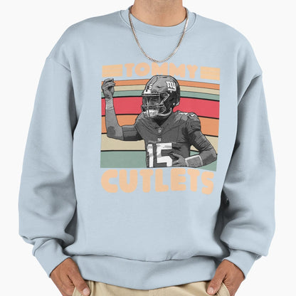 Hand Quarterback Italian Champion Sweatshirt - Graphic Print Men Women - T-Shirt, Sweatshirt, Hoodie