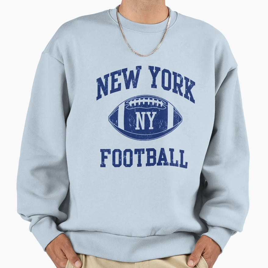 New York Football Team Giants Ny Sweatshirt - Minimalist Print for Adults - T-Shirt, Sweatshirt, Hoodie