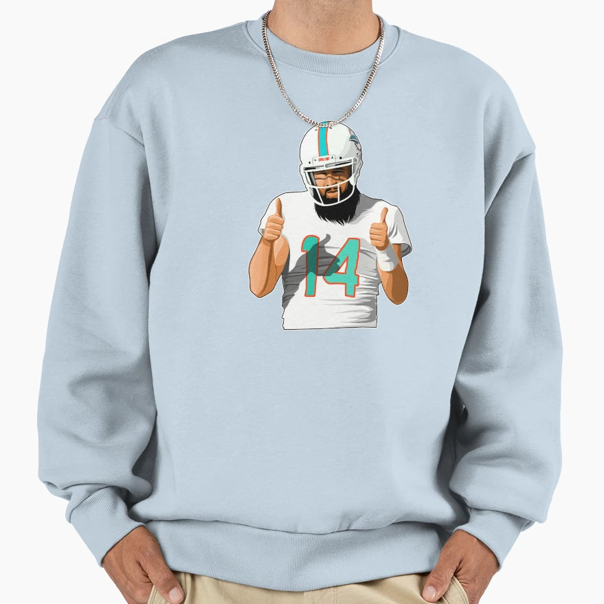 Ryan Fitzpatrick Thumbs Up Sweatshirt - Graphic Print Unisex - T-Shirt, Sweatshirt, Hoodie
