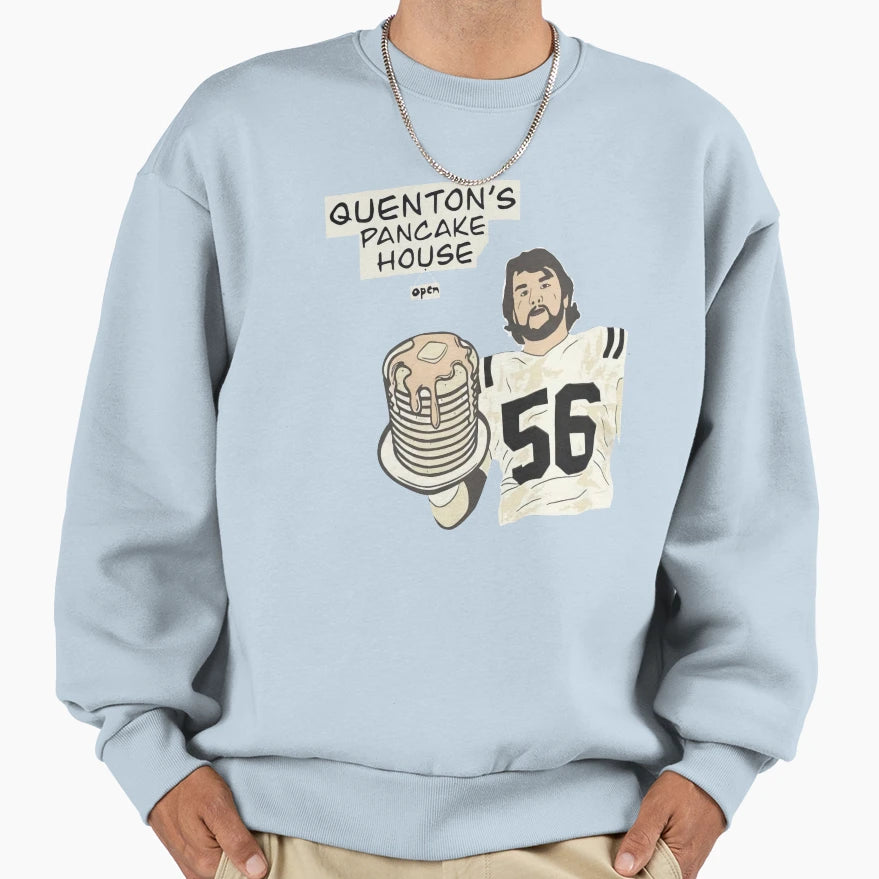 Quenton Nelson 56 Pancake House Trending Sweatshirt - Graphic Print Unisex - T-Shirt, Sweatshirt, Hoodie