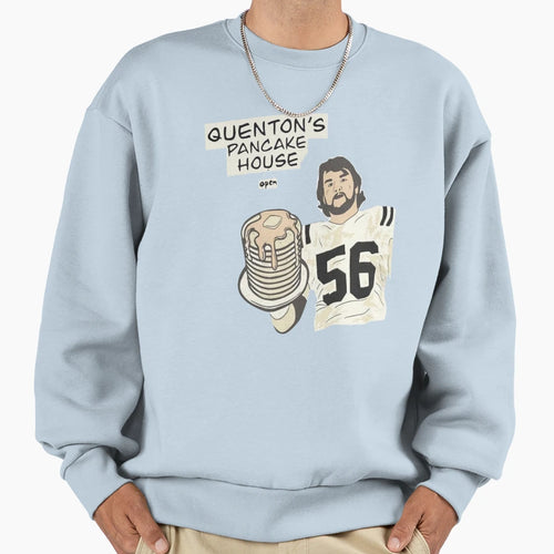 Quenton Nelson 56 Pancake House Trending Sweatshirt - Graphic Print Unisex - T-Shirt, Sweatshirt, Hoodie