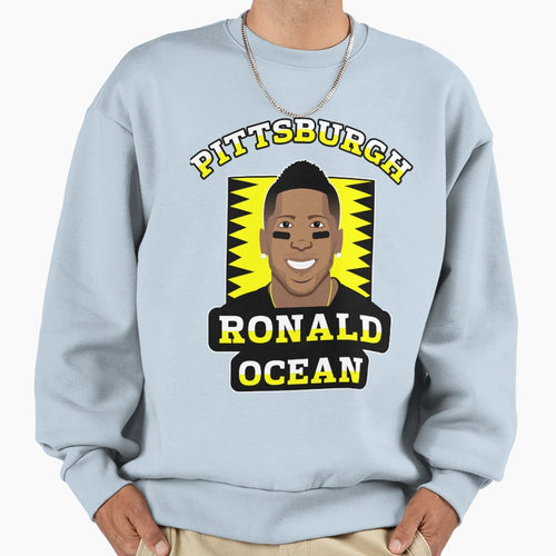 Funny Ronald Ocean First Day Sweatshirt - Custom Art Print for Adults - T-Shirt, Sweatshirt, Hoodie