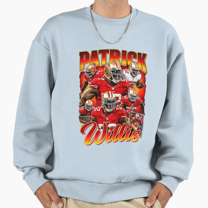 Patrick Willis San Francisco Sweatshirt - Novelty Apparel Men Women - T-Shirt, Sweatshirt, Hoodie