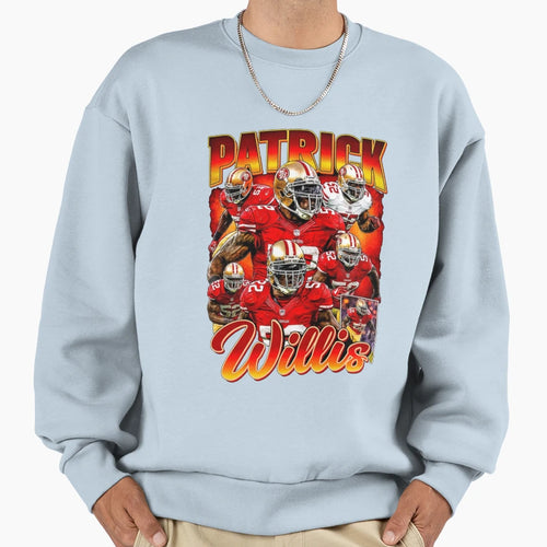 Patrick Willis San Francisco Sweatshirt - Novelty Apparel Men Women - T-Shirt, Sweatshirt, Hoodie
