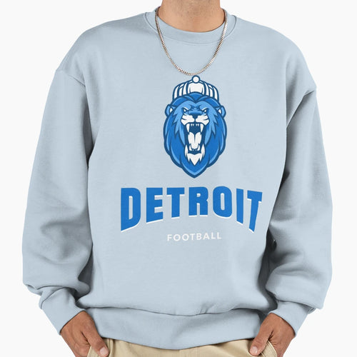 Football Detroit Lions Sweatshirt - Custom Art Print Unisex - T-Shirt, Sweatshirt, Hoodie