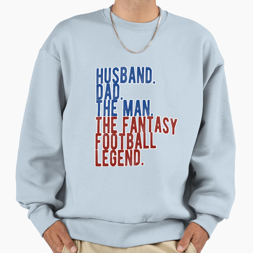 Fun Husband Dad Fantasy Sweatshirt - Graphic Print Unisex - T-Shirt, Sweatshirt, Hoodie