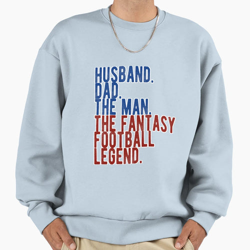 Fun Husband Dad Fantasy Sweatshirt - Graphic Print Unisex - T-Shirt, Sweatshirt, Hoodie