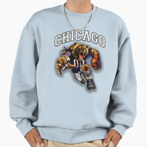 Chicago Football Detroit Lions Sweatshirt - Minimalist Print for Adults - T-Shirt, Sweatshirt, Hoodie