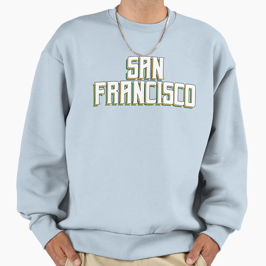 University San Francisco Sweatshirt - Graphic Print Unisex - T-Shirt, Sweatshirt, Hoodie