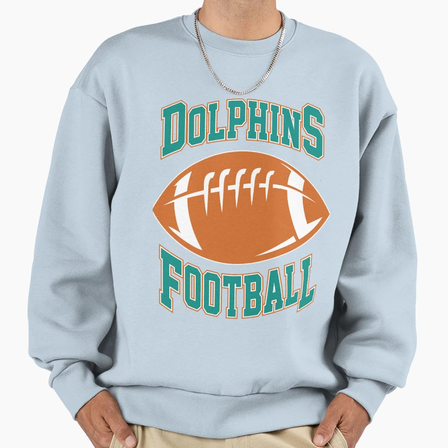 Copy Art Miami Dolphins Sweatshirt - Unique Graphic Men Women - T-Shirt, Sweatshirt, Hoodie
