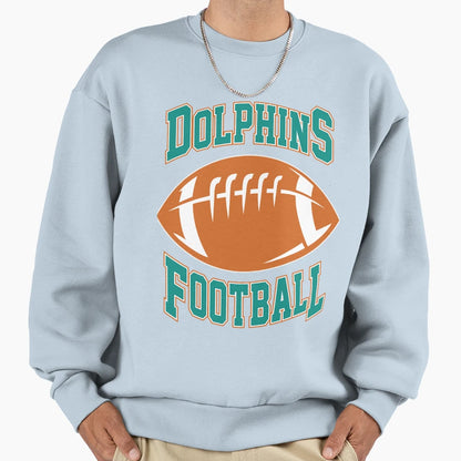 Copy Art Miami Dolphins Sweatshirt - Unique Graphic Men Women - T-Shirt, Sweatshirt, Hoodie