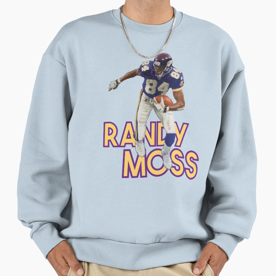 Randy Moss Sweatshirt - Unique Graphic Men Women - T-Shirt, Sweatshirt, Hoodie