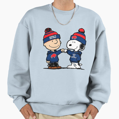 Snoopy Buffalo Bills Sweatshirt - Unique Graphic Unisex - T-Shirt, Sweatshirt, Hoodie