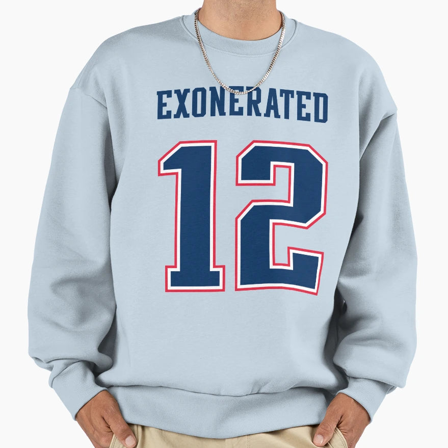Brady Exonerated Sweatshirt - Fun Novelty Design Men Women - T-Shirt, Sweatshirt, Hoodie
