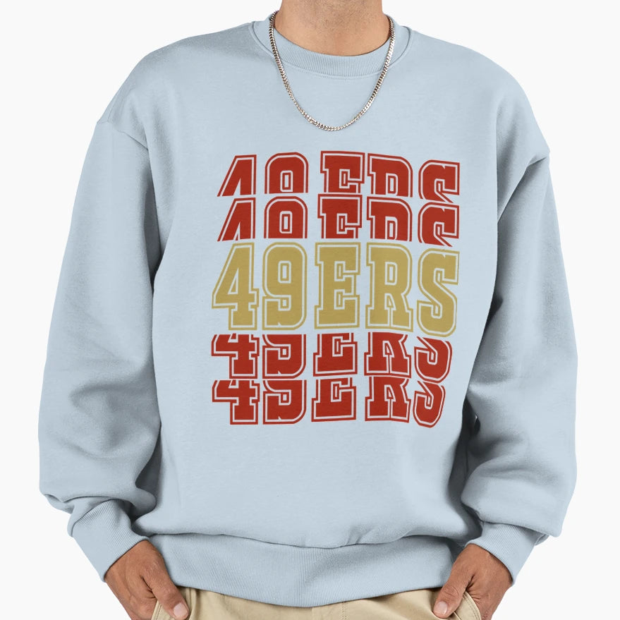 49 Ers 49Ers Logo 49Ers Gifts Sweatshirt - Streetwear Style for Adults - T-Shirt, Sweatshirt, Hoodie