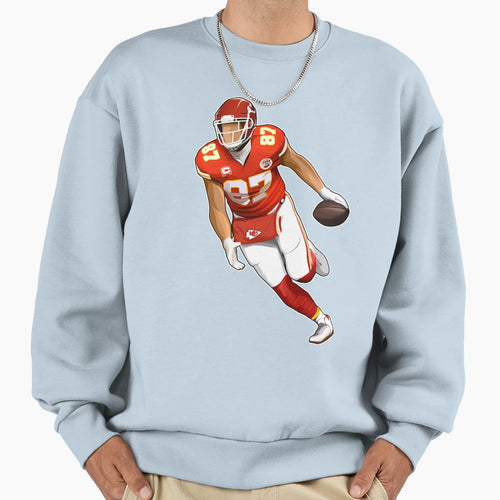TK Go Touchdown Sweatshirt - Minimalist Print for Adults - T-Shirt, Sweatshirt, Hoodie