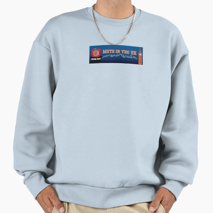 Skyline Blue Sweatshirt - Unique Graphic Unisex - T-Shirt, Sweatshirt, Hoodie