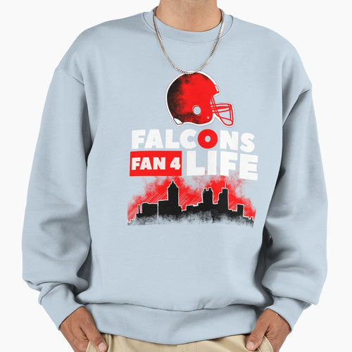 Falcons 4 Life V2 Sweatshirt - Minimalist Print Men Women - T-Shirt, Sweatshirt, Hoodie