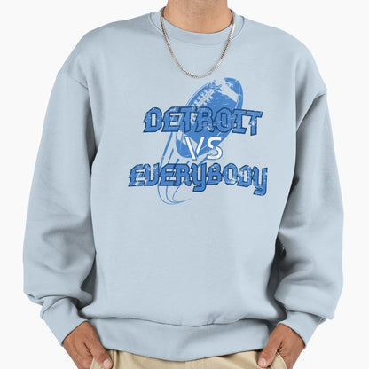 Detroit Vs Everybody Sweatshirt - Aesthetic Graphic Men Women - T-Shirt, Sweatshirt, Hoodie