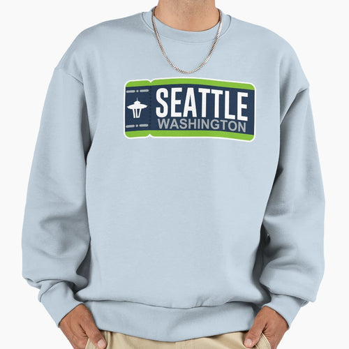 Seattle Ticket City Sweatshirt - Unique Graphic Men Women - T-Shirt, Sweatshirt, Hoodie