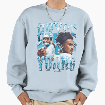 Bryce Young Carolina Sweatshirt - Graphic Print Men Women - T-Shirt, Sweatshirt, Hoodie
