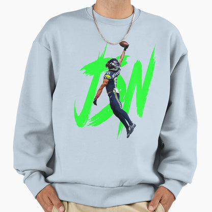 Js Njigba Fly Sweatshirt - Novelty Apparel Unisex - T-Shirt, Sweatshirt, Hoodie