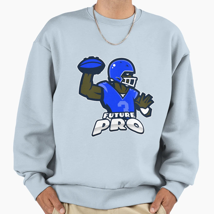 Future Pro Football Player 2 Sweatshirt - Custom Art Print Men Women - T-Shirt, Sweatshirt, Hoodie