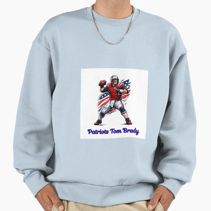 Patriots TB Inspired Football Legend Sweatshirt - Graphic Print Men Women - T-Shirt, Sweatshirt, Hoodie