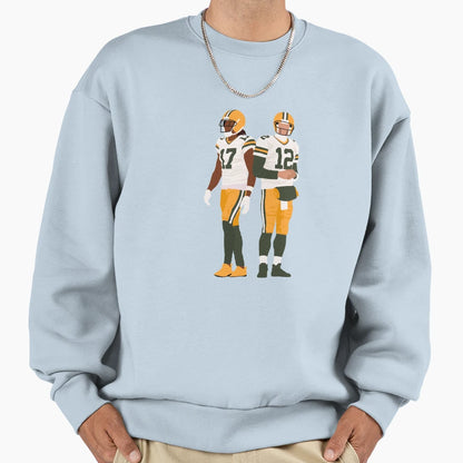 Davante Rodgers Illustration Sweatshirt - Graphic Print Men Women - T-Shirt, Sweatshirt, Hoodie