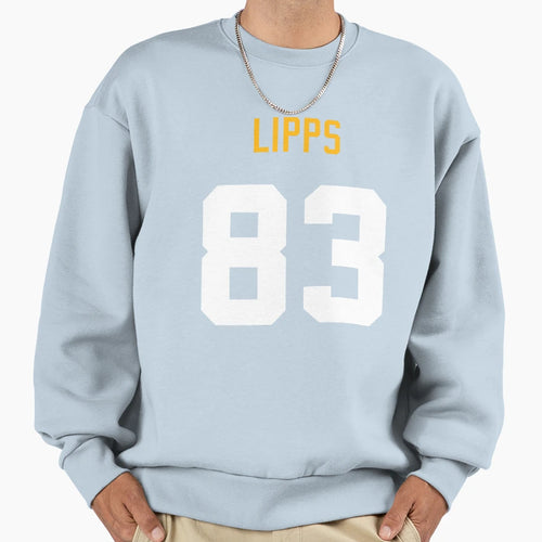 Pittsburgh Wr 83 Lipps Sweatshirt - Minimalist Print for Adults - T-Shirt, Sweatshirt, Hoodie